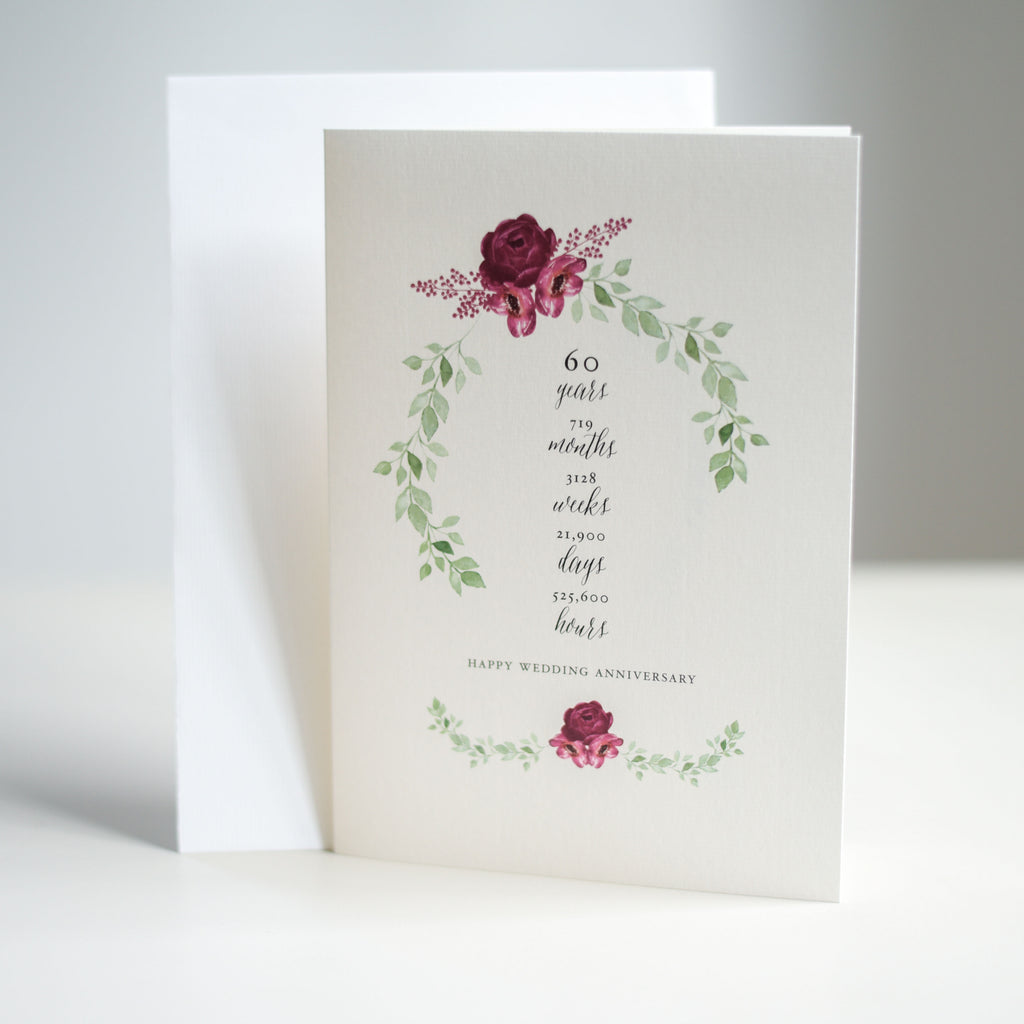 60th Wedding Anniversary