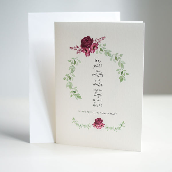 60th Wedding Anniversary