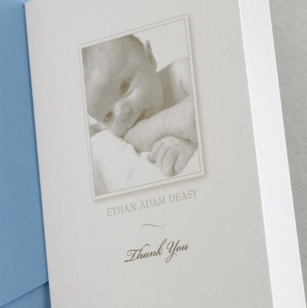 Baby Thank You Card Bi-Fold