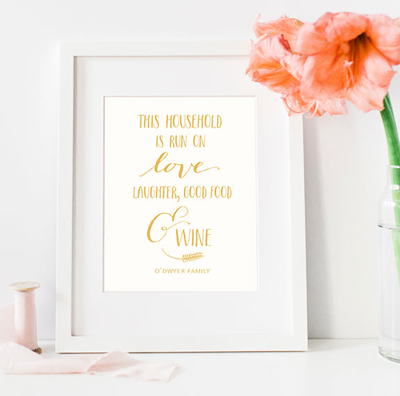 This House is Run on Love