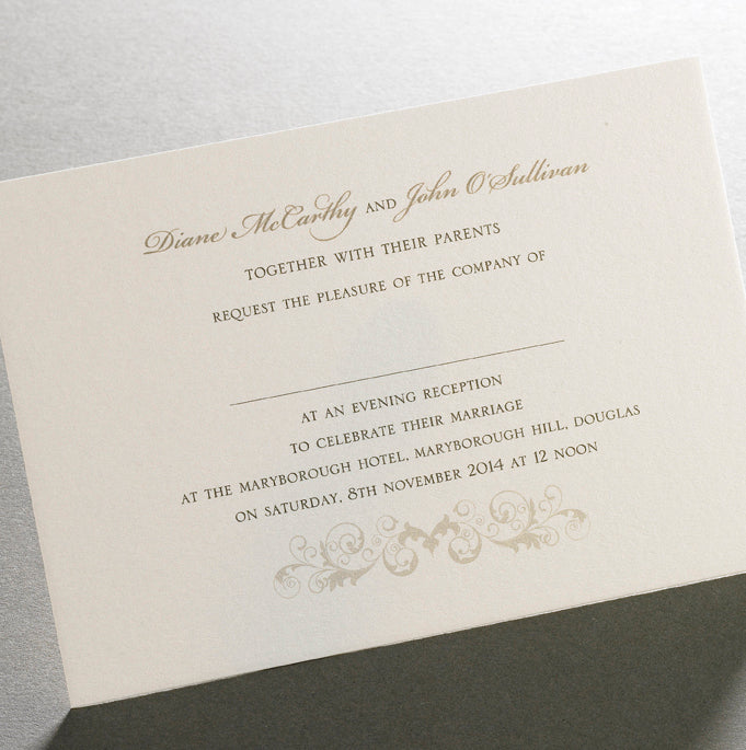 Lily Evening Invitation