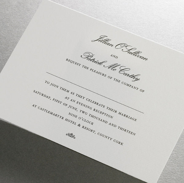 Mary Jane Evening Invitation